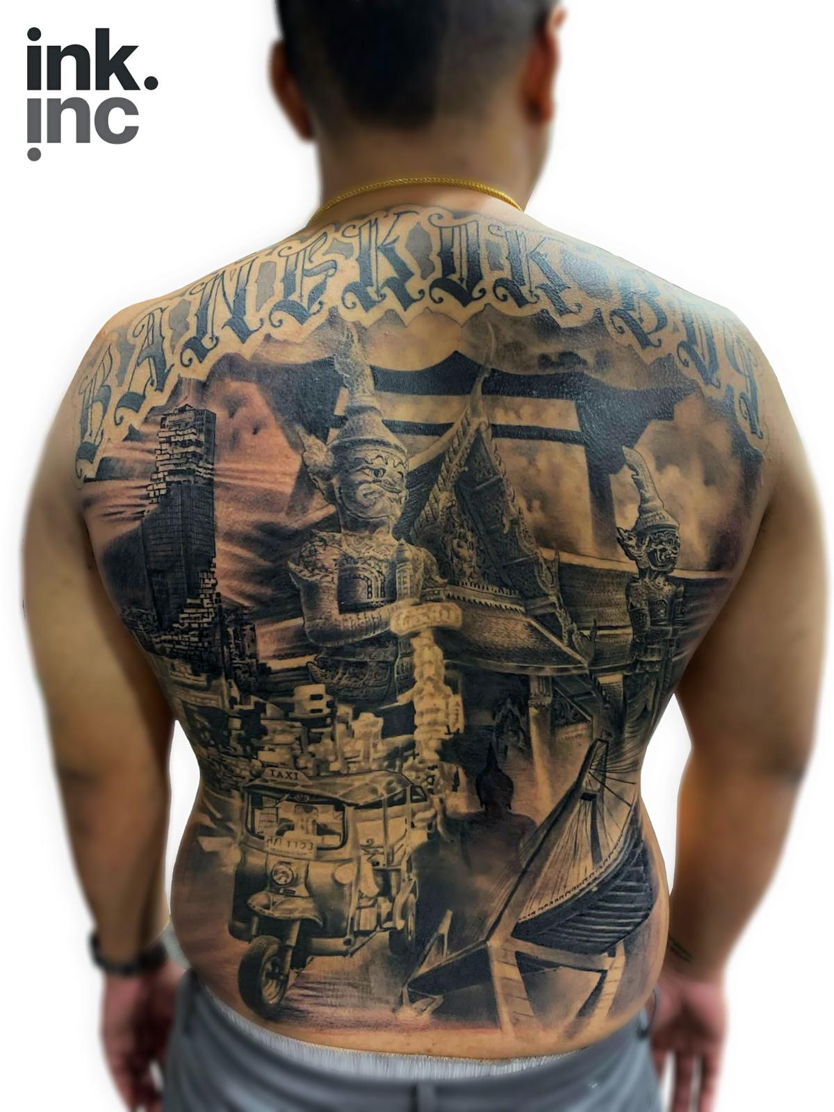 Black Work Tattoos | Ink Inc