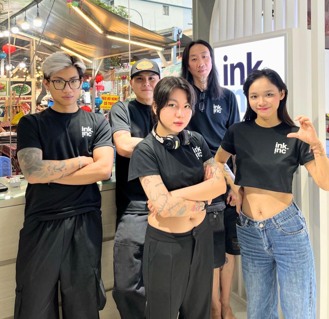Ink.inc HCMC studio – artist team